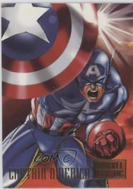 Captain America #2 1995 Fleer DC vs Marvel