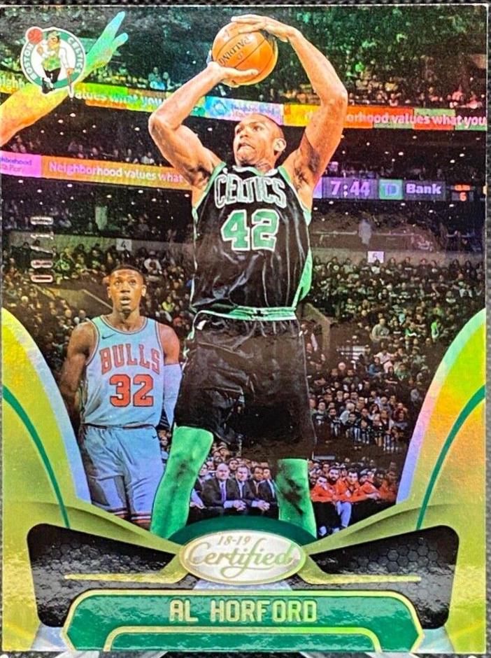 Al Horford [Mirror Gold] #25 Basketball Cards 2018 Panini Certified