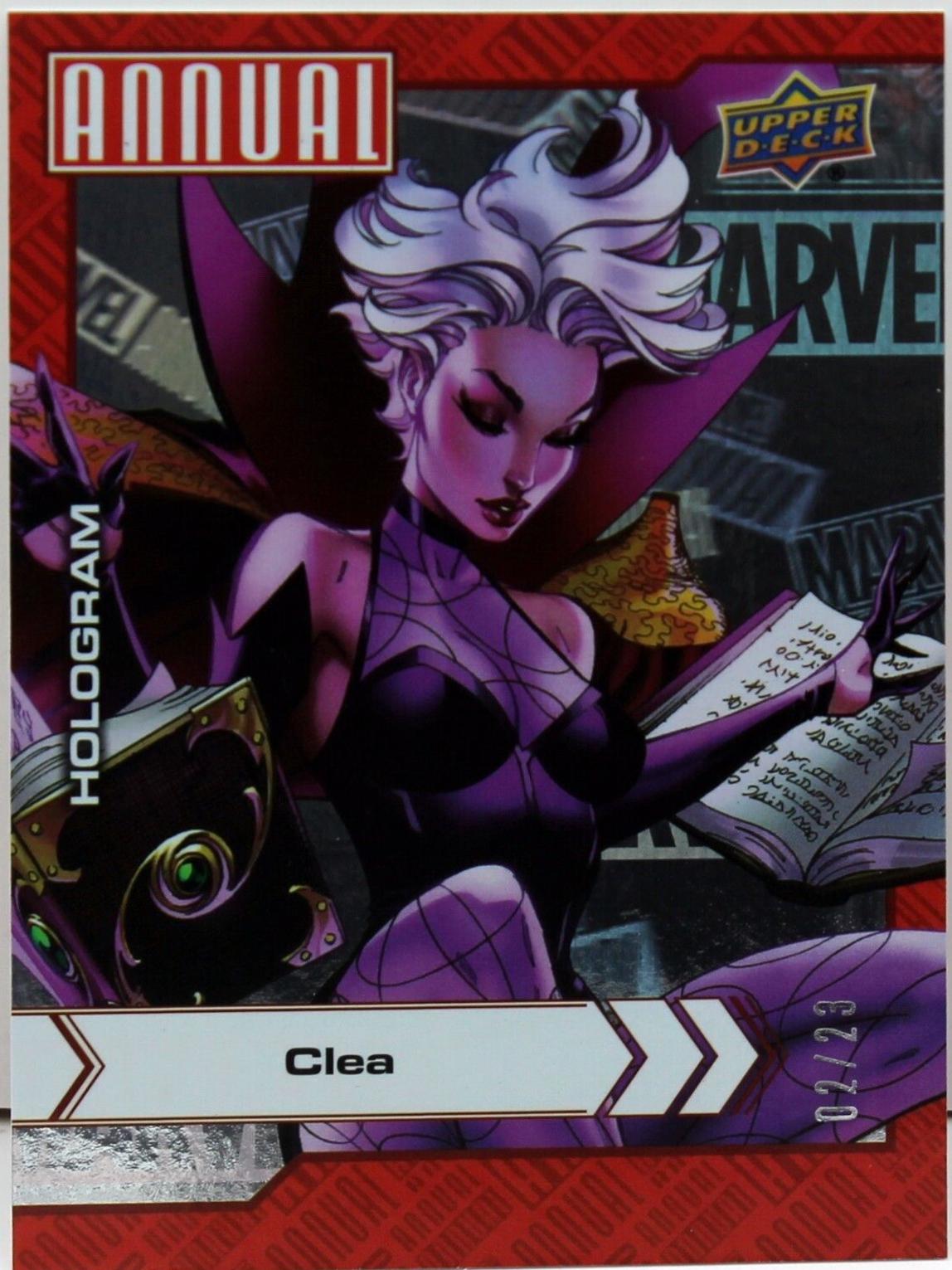 Clea [Hologram] #19 Marvel 2022 Upper Deck Annual