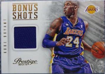 Kobe Bryant [Bonus Shots Gold] #154 Basketball Cards 2013 Panini Prestige