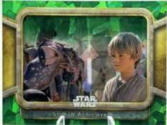 Sebulba & Anakin Skywalker [Green] #35 Star Wars 2024 Topps Chrome Sapphire Prices