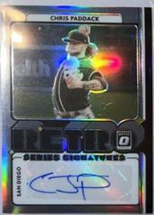 Chris Paddack #RET-CP Baseball Cards 2021 Panini Donruss Optic Retro Signature Series Prices