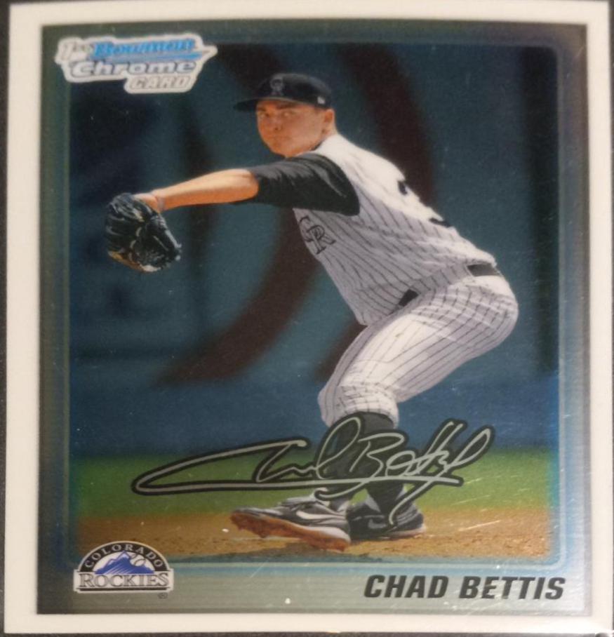 Chad Bettis #BDPP24 Baseball Cards 2010 Bowman Chrome Draft Picks & Prospects