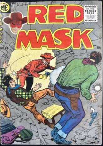 Red Mask #48 (1955) Comic Books Red Mask