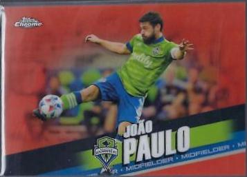 Joao Paulo [Orange] #1 Soccer Cards 2022 Topps Chrome MLS