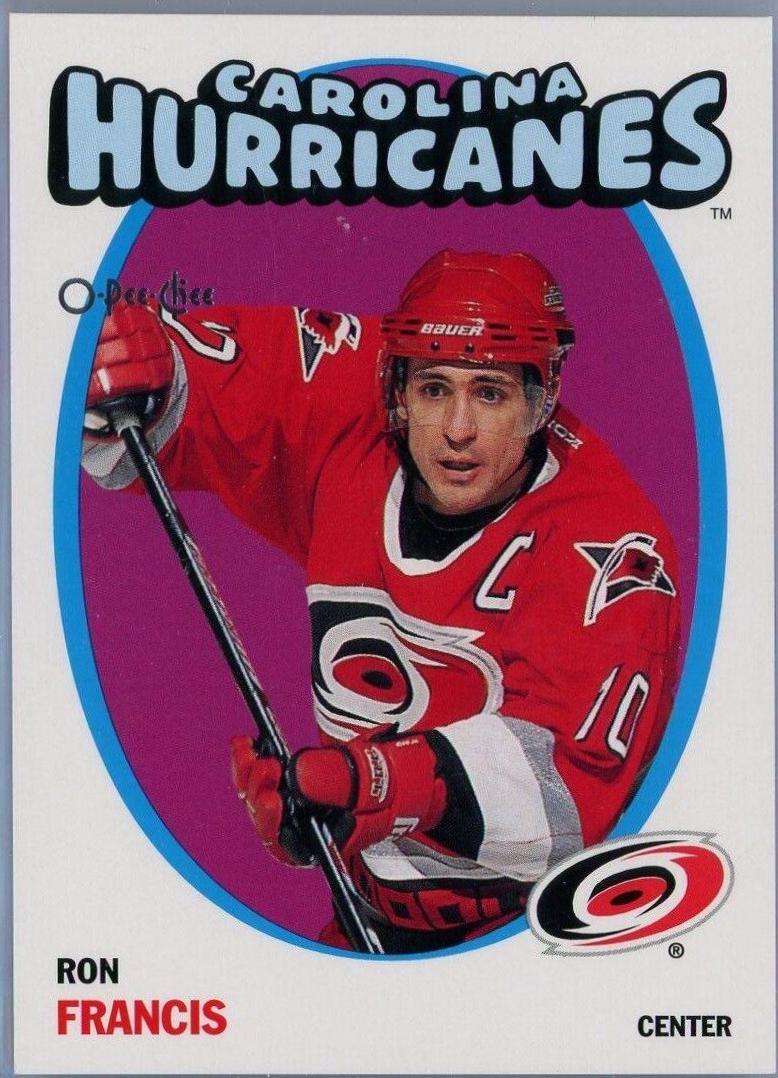 Ron Francis [Heritage Limited] #23 Hockey Cards 2001 O Pee Chee