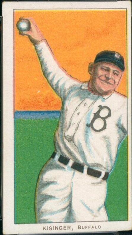 Rube Kisinger #NNO Baseball Cards 1909 T206 El Principe De Gales