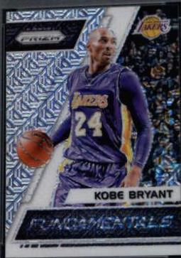 Kobe Bryant [Mojo Prizm] #2 Basketball Cards 2017 Panini Prizm Fundamentals