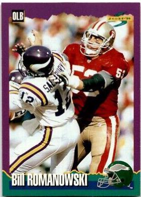 Bill Romanowski #271 Football Cards 1994 Panini Score