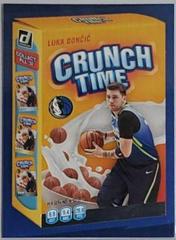 Luka Doncic #12 Basketball Cards 2020 Donruss Crunch Time Prices