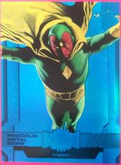 Vision [Blue Precious Metal Gems] #17 2024 SkyBox Metal Universe Avengers Prices