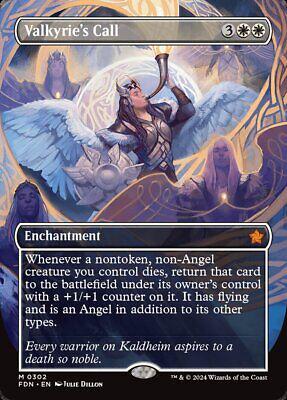 Valkyrie's Call [Foil] #302 Magic Foundations