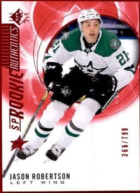 Jason Robertson [Red] #111 Hockey Cards 2020 SP