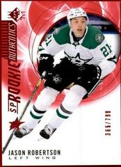 Jason Robertson [Red] #111 Hockey Cards 2020 SP Prices