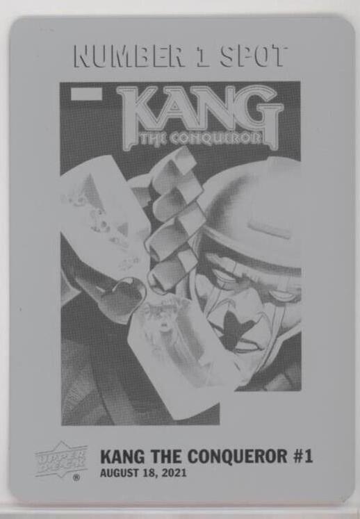 Kang the Conqueror #N1S-2 Marvel 2021 Upper Deck Annual Number 1 Spot