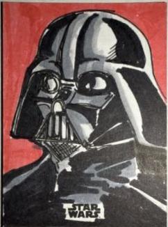 Michael Sealie Star Wars 2024 Topps Chrome Galaxy Sketch Card