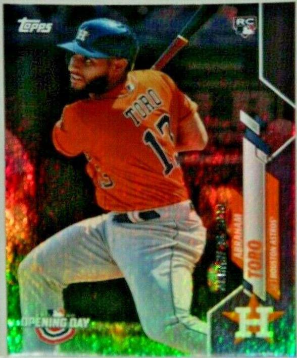 Abraham Toro [Purple Foil] #55 Baseball Cards 2020 Topps Opening Day