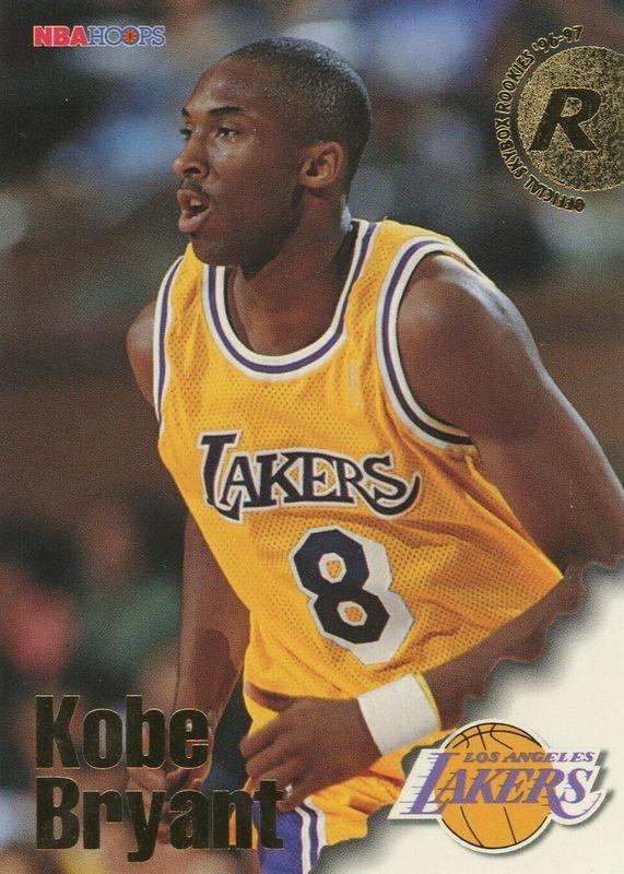 Kobe Bryant #281 Basketball Cards 1996 Hoops