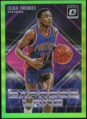 Isiah Thomas [Lime Green] #2 Basketball Cards 2018 Panini Donruss Optic Express Lane Prices