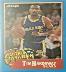 Tim Hardaway #8 Basketball Cards 1990 Fleer Rookie Sensations Prices