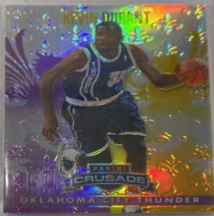 Kevin Durant [Purple Prizm] #185 Basketball Cards 2013 Panini Crusade Crusade