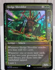 Hedge Shredder [Foil] #183 Magic Duskmourn: House of Horror Prices