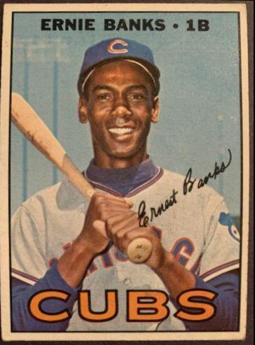 1967 Topps Ernie Banks #215 NM/OC outlets