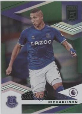 Richarlison [Green] #10 Soccer Cards 2020 Panini Chronicles Elite Premier League