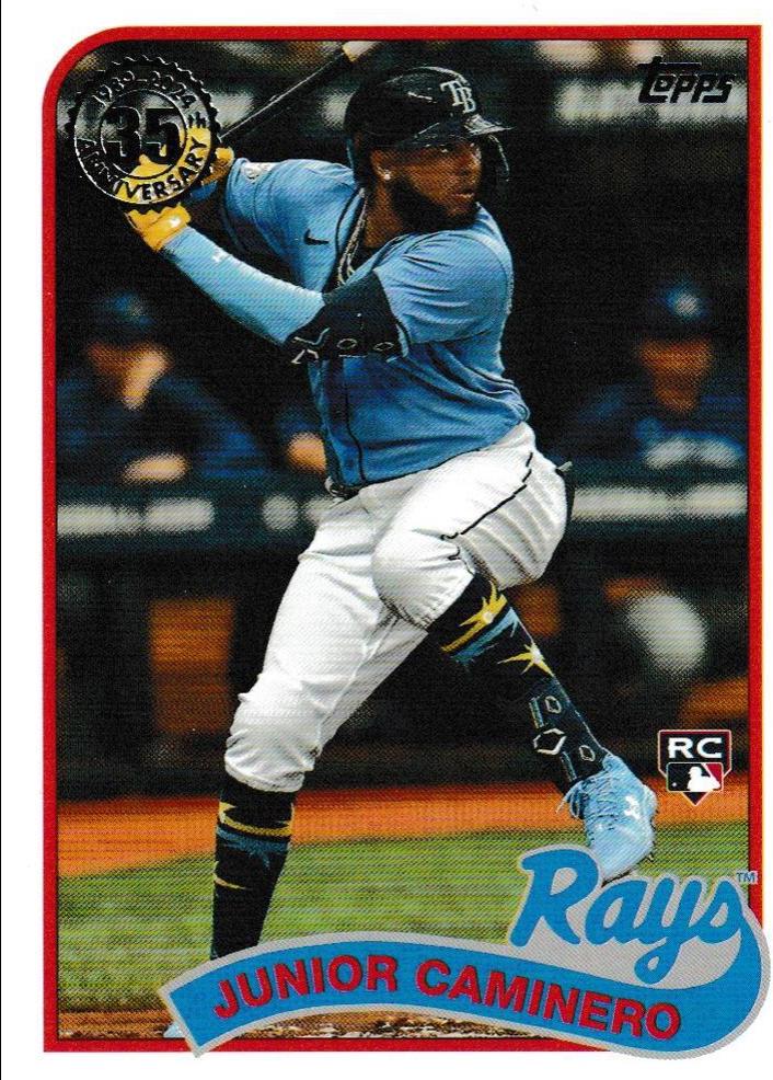 Junior Caminero B Prices Rookie Topps Baseball Cards