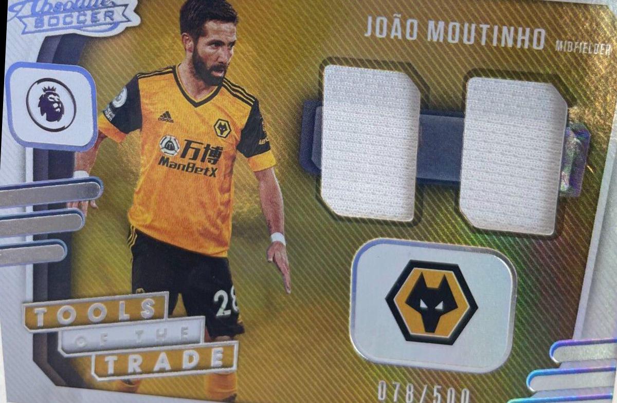 Joao Moutinho #T-JMO Soccer Cards 2020 Panini Chronicles Absolute Tools of the Trade