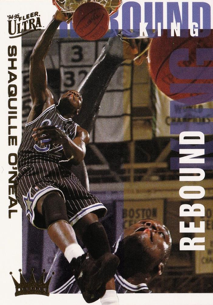 Shaquille O'Neal 7 Prices 1994 Ultra Rebound Kings Basketball Cards