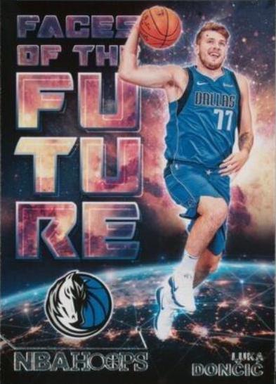 2018 Panini Hoops Luka Doncic Face of popular the Future #3 Graded PSA 8 + BONUS