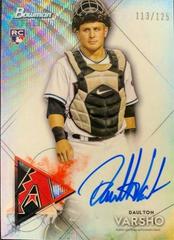 Daulton Varsho #BSRA-DV Baseball Cards 2021 Bowman Sterling Rookie Autographs Prices