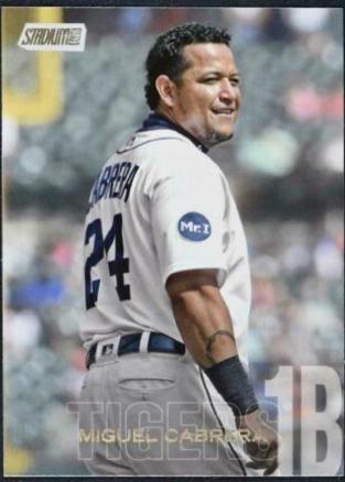 Miguel Cabrera #2 Baseball Cards 2018 Stadium Club