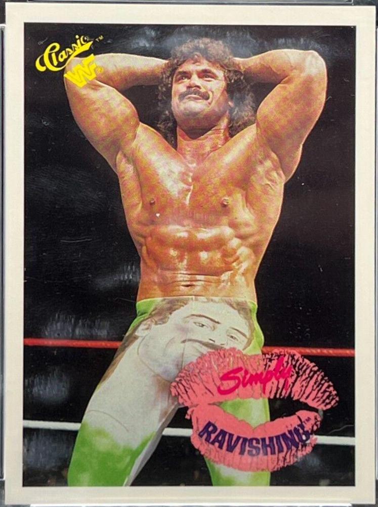 Ravishing Rick Rude #3 Wrestling Cards 1989 Classic WWF