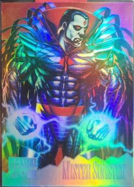 Mr. Sinister #5 Marvel 1995 Masterpieces Holoflash