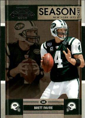 Brett Favre #67 Football Cards 2008 Playoff Contenders