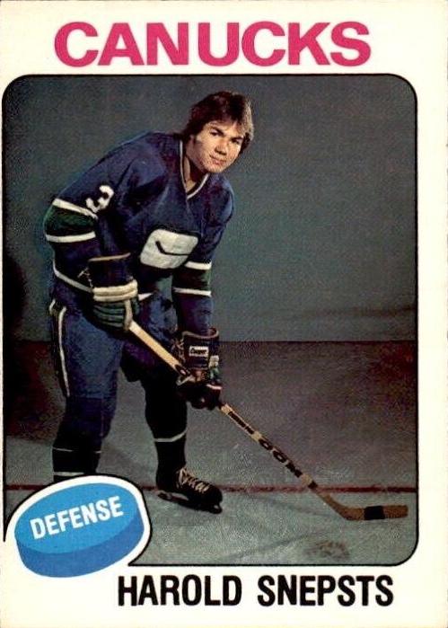 Harold Snepsts #396 Hockey Cards 1975 O-Pee-Chee