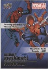 Spider-Man #HB-7 Marvel 2021 Upper Deck Annual Humble Beginnings Prices