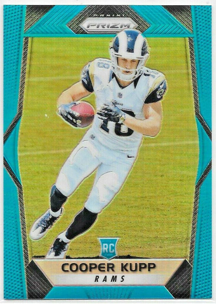 Cooper Kupp [Blue Prizm] #203 Football Cards 2017 Panini Prizm