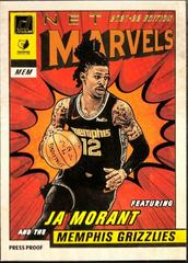 2020 Donruss Net Marvels #6 2024 Ja Morant Press Proof Gold