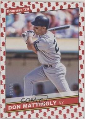 Don Mattingly [Presidential Collection Emoji] #216 Baseball Cards 2020 Panini Donruss