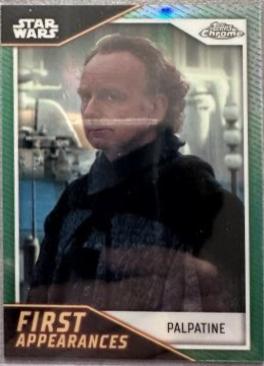 Palpatine #FA-7 Star Wars 2023 Topps Chrome First Appearance