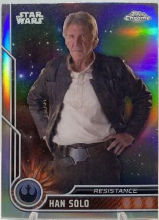 Han Solo [Refractor] #52 Star Wars 2023 Topps Chrome