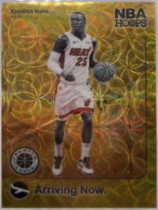 Kendrick Nunn [Gold] #7 Basketball Cards 2019 Panini Hoops Premium Stock Arriving Now