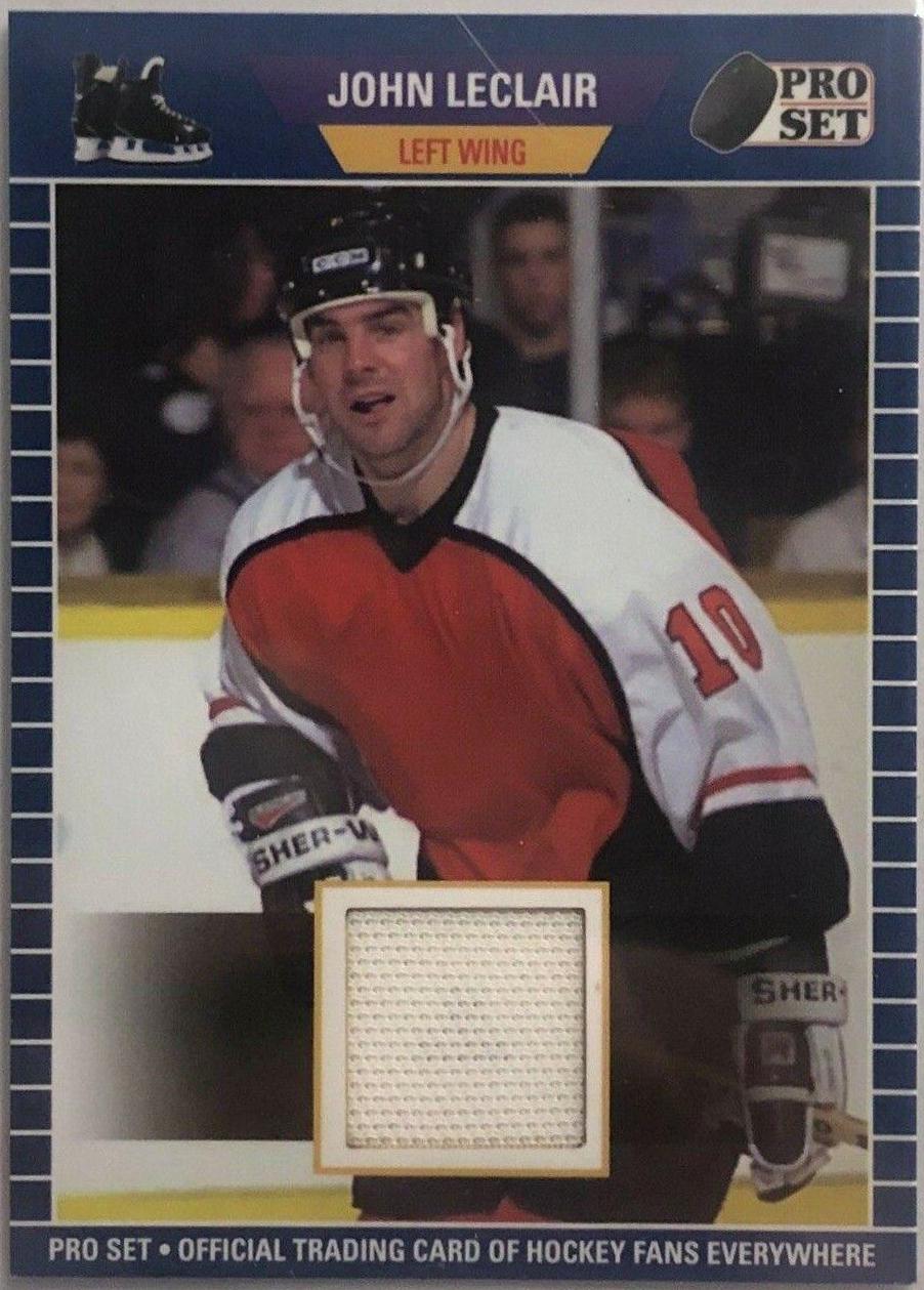 John LeClair [Blue] #PSM-38 Hockey Cards 2021 Pro Set Memorabilia