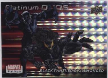 Black Panther / Killmonger #PD16 Marvel 2023 Upper Deck Platinum Duos