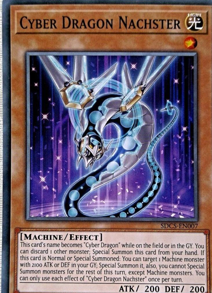 Cyber Dragon Nachster SDCS-EN007 YuGiOh Structure Deck: Cyber Strike