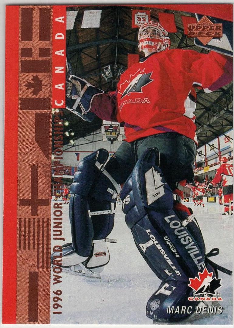 Marc Denis #529 Hockey Cards 1995 Upper Deck