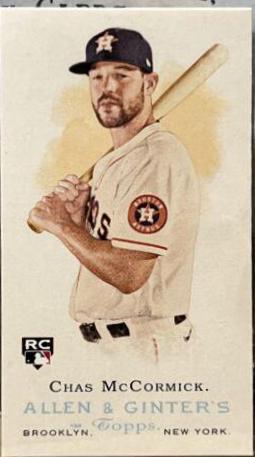 Chas McCormick #RDV-12 Baseball Cards 2022 Topps Allen & Ginter Mini Rookie Design Variation